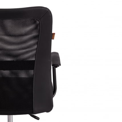 Кресло STAFF кож/зам/ткань, черный, 36-6/W-11_8