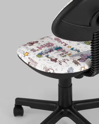 Кресло компьютерное детское УМКА Girls Life_6