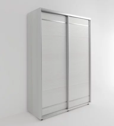 Шкаф-купе 2-х дверный Акцент-Лайт Д 2400х600 Выбеленное дерево_0