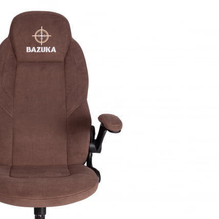Кресло BAZUKA флок , коричневый, 6_5