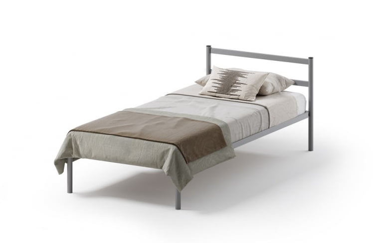 Кровать Метта 900x2000 Серая_0