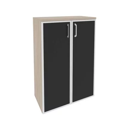 Шкаф средний широкий ONIX O.ST-2.4R black Дуб Аттик_0