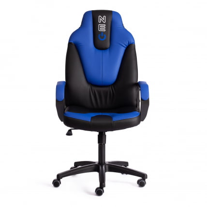Кресло NEO 2 (22) экокожа Черный/синий 36-6/36-39_4