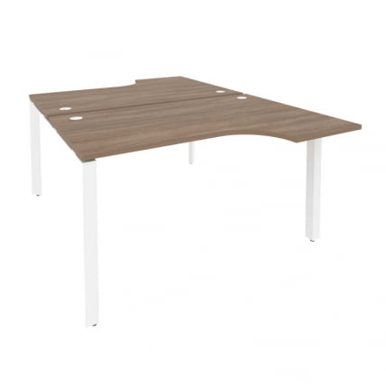 Рабочая станция на П-образном м/к ONIX O.MP-D.SA-2 Дуб Аризона/Белый_0