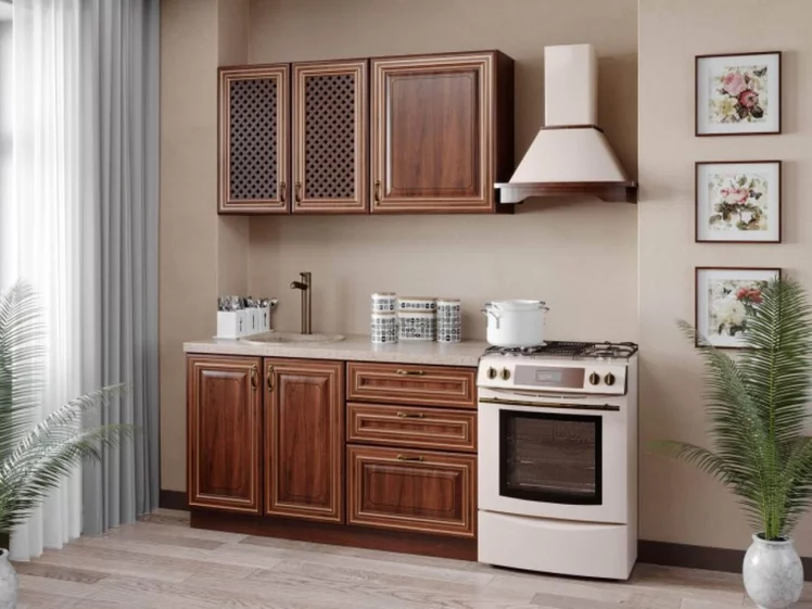 Тумба кухонная 800 Кантри ЛД 235.084.000 Ноче Таволато_3