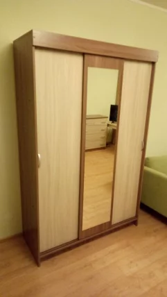 Шкаф-купе Басса ШКК 551 (ясень шимо темный/светлый)_4