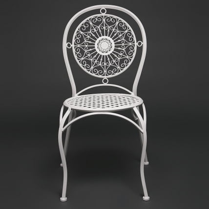 Стул Secret De Maison Gloria стальной сплав, 50х47х92см, butter white_1