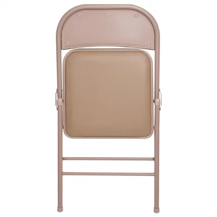 Стул складной для дома и офиса BRABIX Golf Plus CF-003 Комфорт Бежевый_3