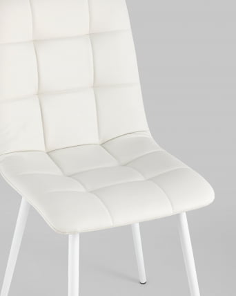 Стул Oliver white экокожа Белый_7