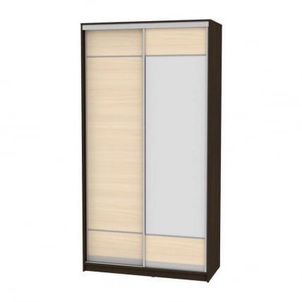 Шкаф-купе Б-220х120х60-1(Венге-ДМ-Д7Д8) / B-220х120х60-1(Венге-ДМ-D7D8)_0