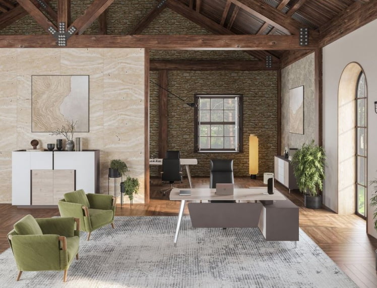 Шкаф средний с нишей Сирио СР.303.ВФ.ДН.ДН Вольфрам Дуб Тоскана / Sirio SR.303.WF.DN.DN_1