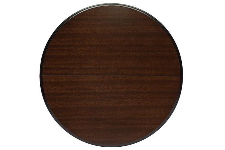 Стол раскладной Siena ( SA-T4EX) дерево гевея/мдф, 90+30х90х75см, Tobacco_4