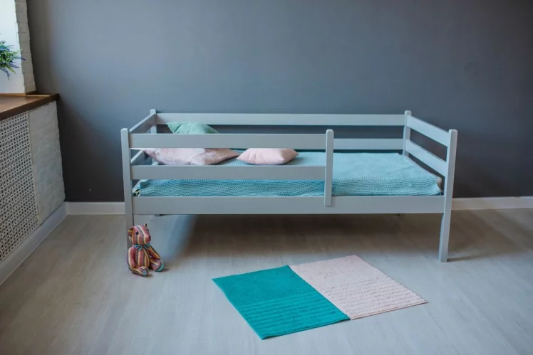 Кровать детская RooRoom VK-11с Серая_5