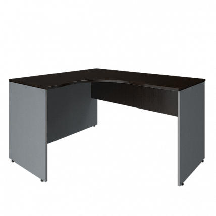 Стол криволинейный левый Riva А.СА-3 Л Венге/Металлик_0