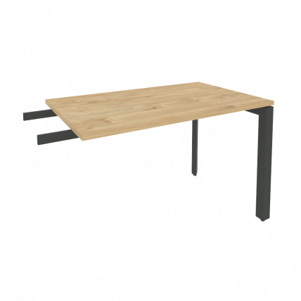 Брифинг-приставка на П-образном м/к ONIX O.MP-BR-11 Тиквуд Светлый/Антрацит_0