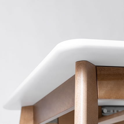 Стол обеденный Пегас Plus 120x75 Морилка Орех Морилка Дуб золотой_4