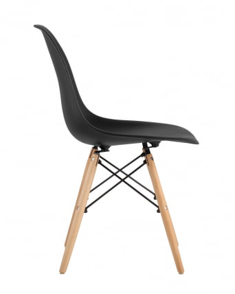 Стул Eames Style DSW черный (разборный каркас)_2