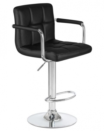 Стул барный DOBRIN KRUGER ARM (черный) 2 шт_2