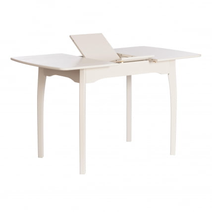 Стол CATERINA бук, мдф, 100+30x70x75, Ivory white_6