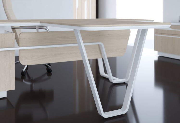 Фронтальная панель правая Line СФ-577601 Дуб светлый Белый_2