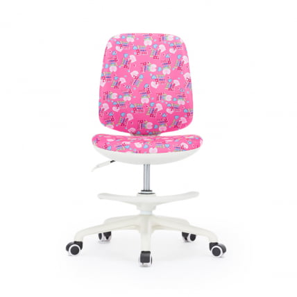 Детское компьютерное кресло Кресло на белой крестовине LB-C16 [Розовый]_0