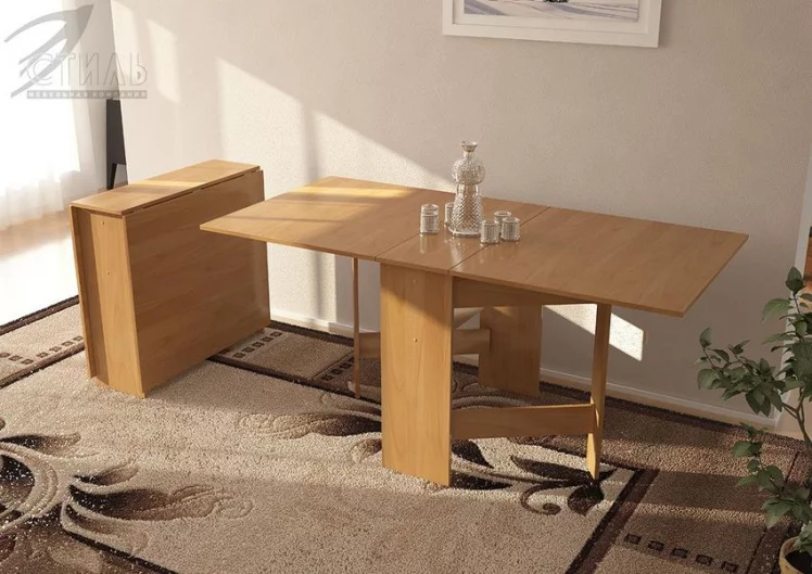 Стол-книжка ААА Ясень шимо темный_1