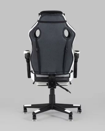 Геймерское кресло TopChairs Virage Черный-белый_11