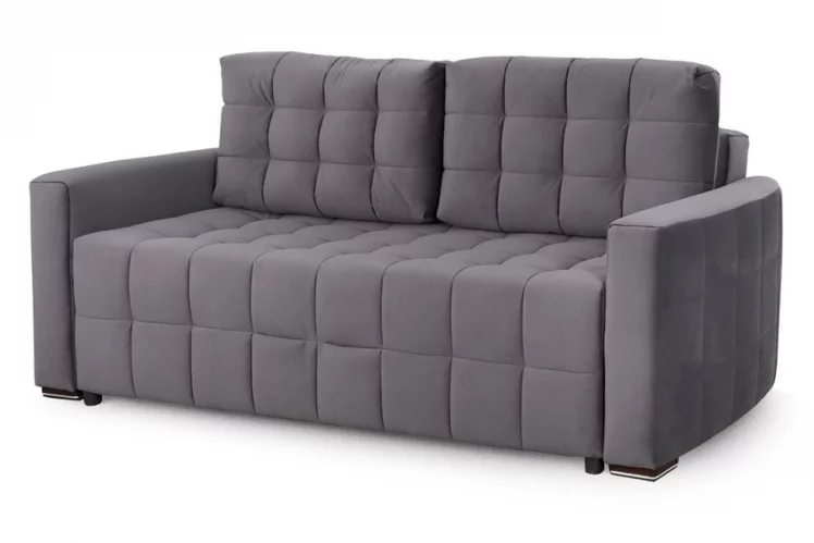 Диван-кровать Бремен 1 Стандарт Альба темно-серый_0