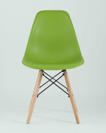 Стул Eames Style DSW зеленый 4 шт. комплект (разборный каркас)_5
