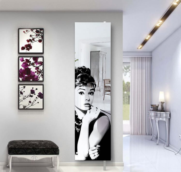 Поворотный зеркальный шкаф Драйв Шелф Арт (левый) Венге_14