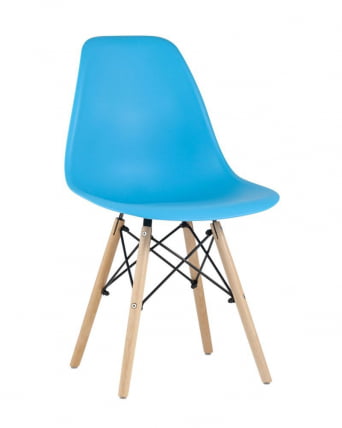 Стул Eames Style DSW бирюзовый (разборный каркас)_0