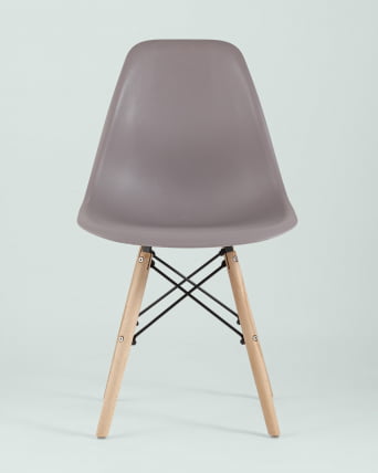 Стул Eames Style DSW темно-бежевый 4 шт. комплект (разборный каркас)_5