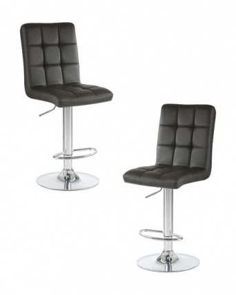 Стул барный DOBRIN KRUGER (черный) 2 шт_0