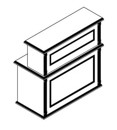 Стойка ресепшен RMS 090 Орех Даллас_6