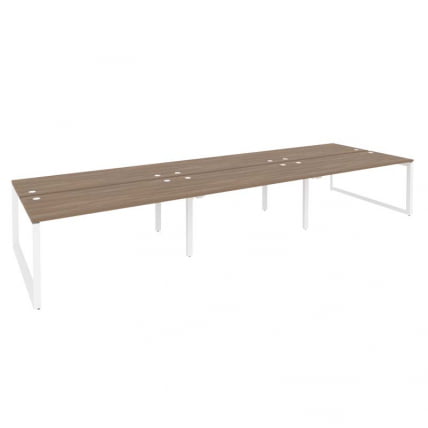 Рабочая станция на О-образном м/к ONIX O.MO-D.RS-6.4.7 Дуб Аризона/Белый_0