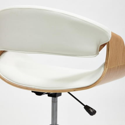 Кресло BEND натуральный, кож/зам белый_3