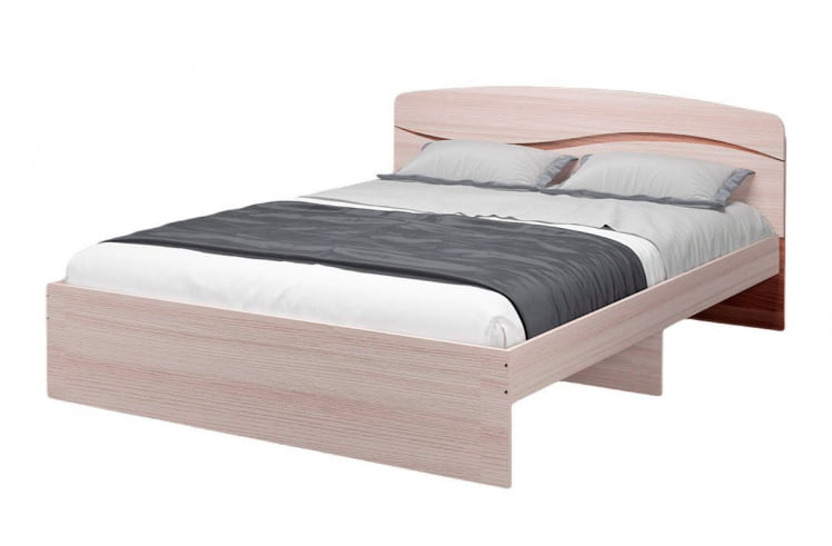 Кровать Валенсия, 1600*2000 мм, ясень шимо светлый/ясень шимо темный_0