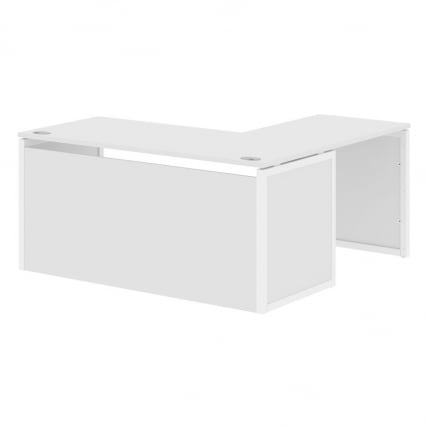 Стол письменный угловой левый XTEN-QP XQPCT 1615H L Белый_0