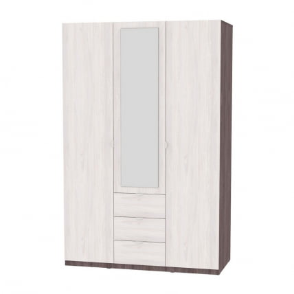 Шкаф распашный Р-198х135х45-3-ТР-М(ЯАТ-ЯАС) / R-198х135х45-3-TR-M(ЯАТ-ЯАС)_0