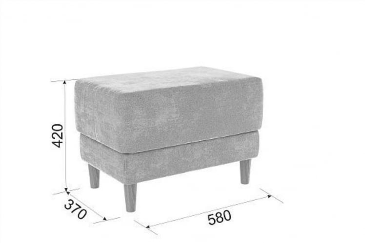 Пуф Рондо 2 PM-005.2 какао (велюр)_1