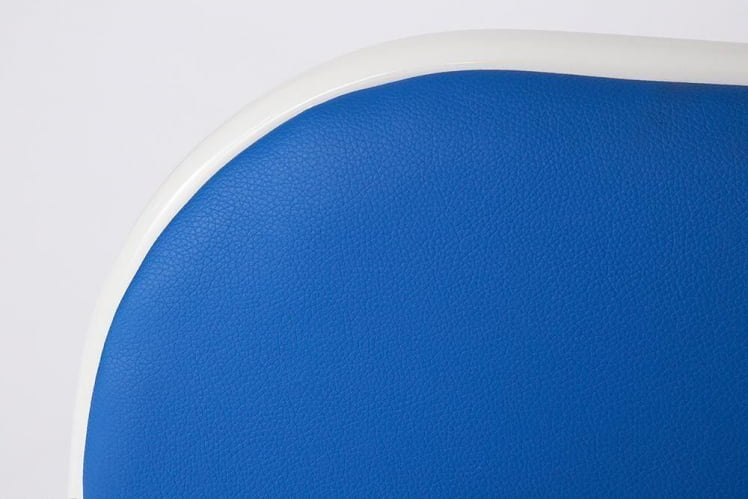 Стул складной FOLDER (mod. 032) / 1 шт. в упаковке каркас: металл, сиденье/спинка: экокожа, 41*51*76см, синий_6