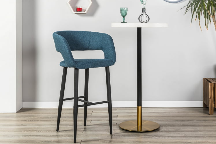 Кресло Бар. Hugs Б синий/черный_5