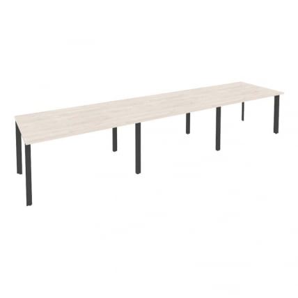 Стол переговорный (3 столешницы) ONIX O.MP-PRG-3.3 Денвер Светлый/Антрацит_0