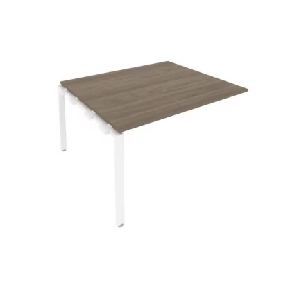 Проходной наборный элемент переговорного стола Metal System Б.ППРГ-3 Вяз/Белый_0