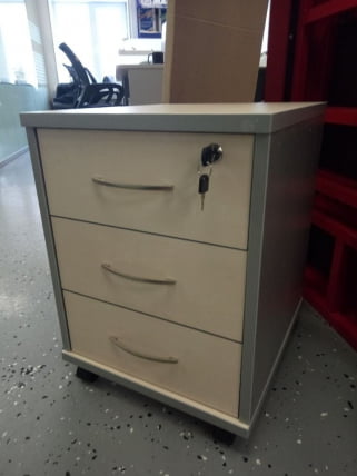 Тумба подкатная IMAGO ТМ-3.А Клен Металлик_2