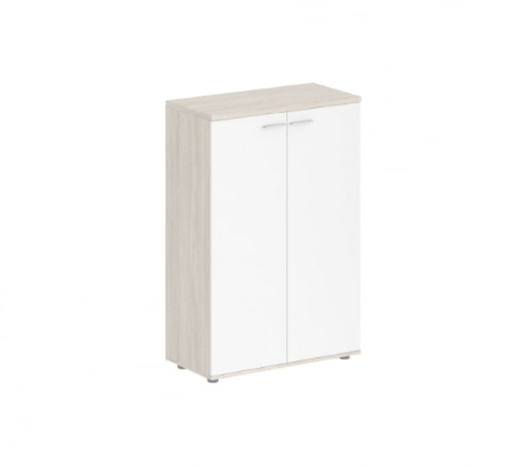 Шкаф средний Sigma SG.803.OL.WH Дуб светлый Белый_0