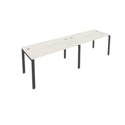 Рабочая станция на 2 раб.места Metal System Б.СМ-2.3 Наварра/Антрацит_0