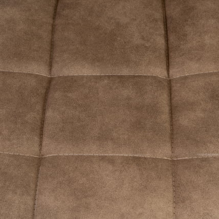 Стул CHILLY (mod. 7094) металл,ткань наппа, 45 х 55 х 87,5 см, светло-коричневый/черный, PK-01_5