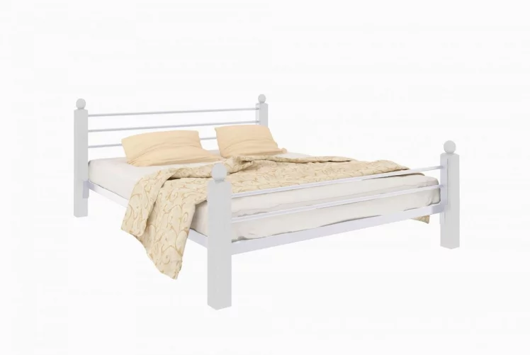 Кровать Милана Lux plus 1400х1900 Белая_0
