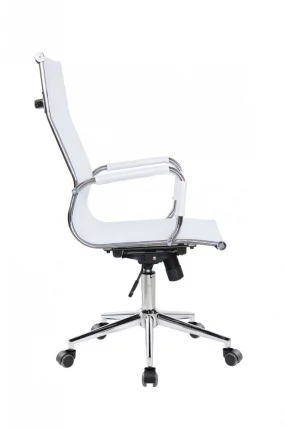 Кресло руководителя Riva 6001-1 S Белый_2